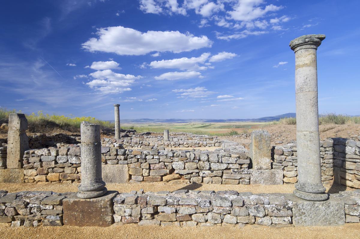 Restos de la legendaria ciudad de Numancia