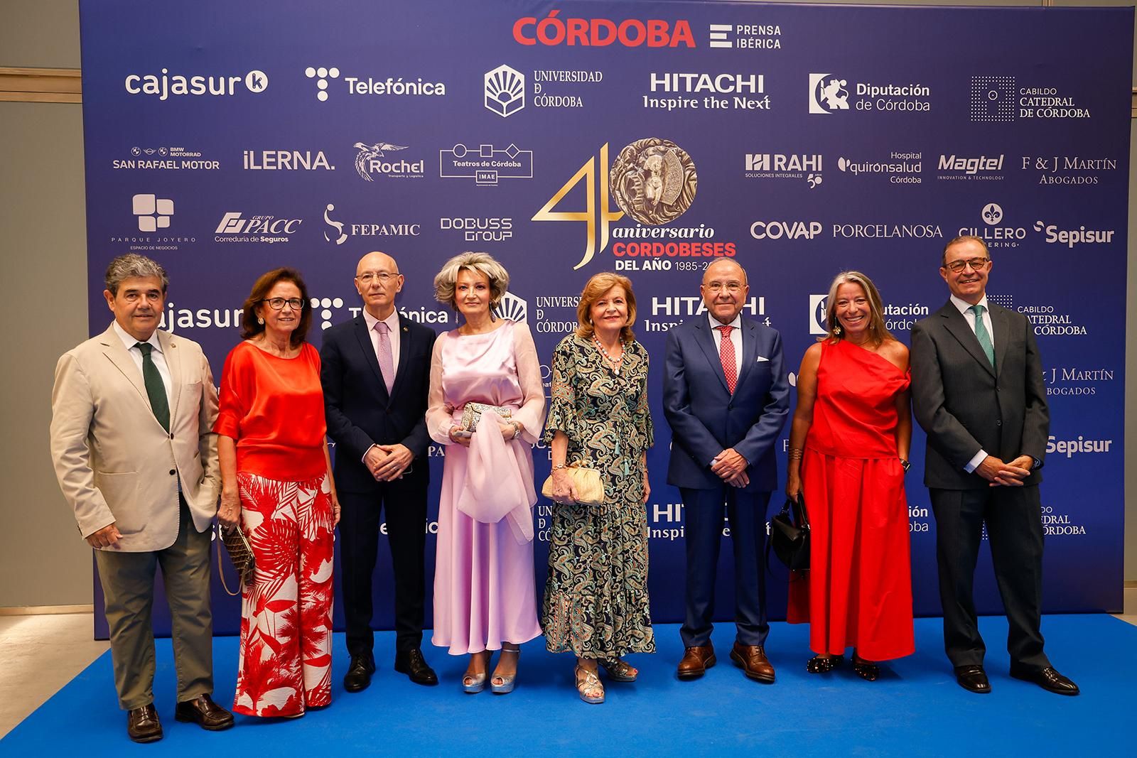 La gala del 40 aniversario de los Cordobeses del Año, en imágenes