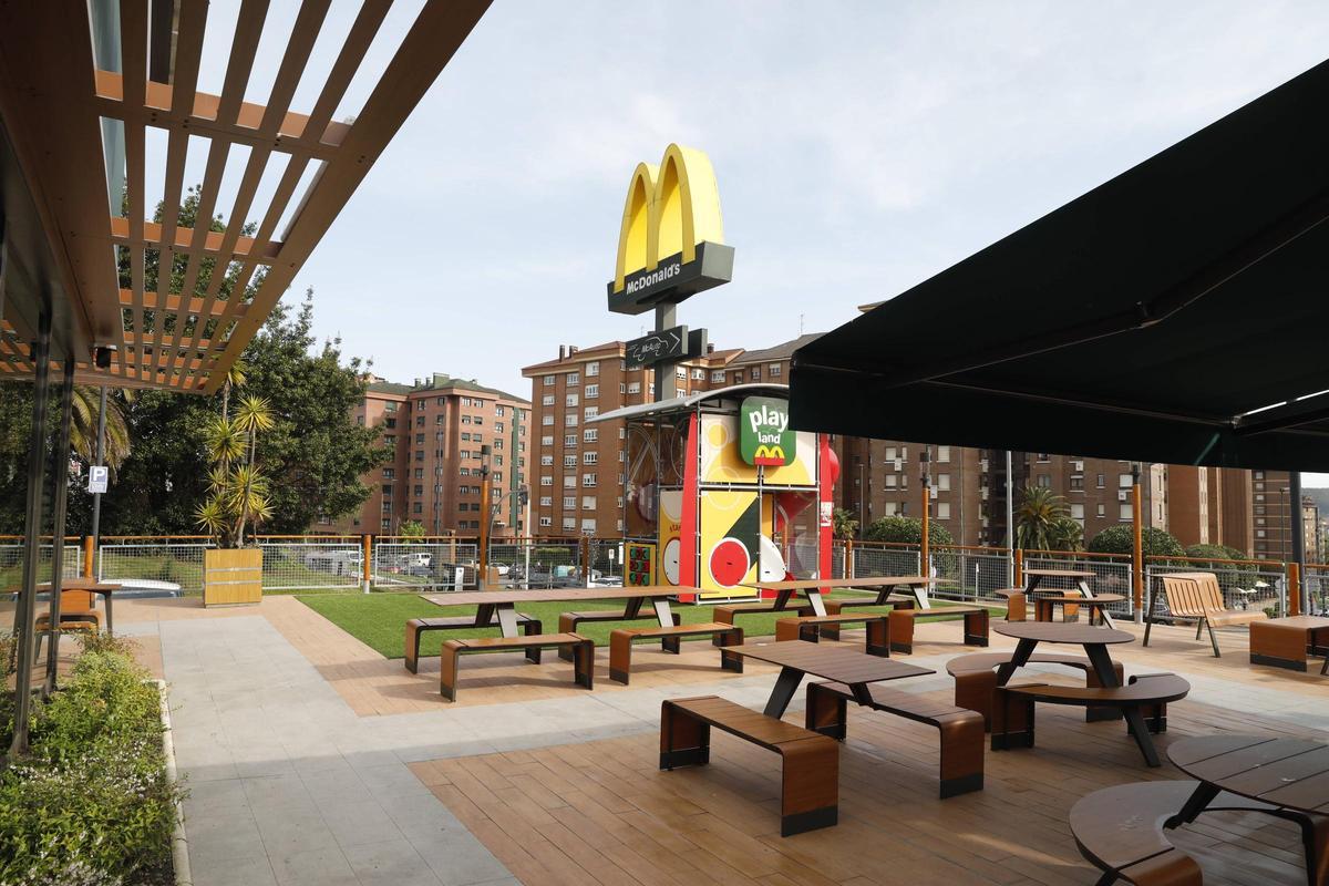 Exterior del restaurante ubicado en Avilés