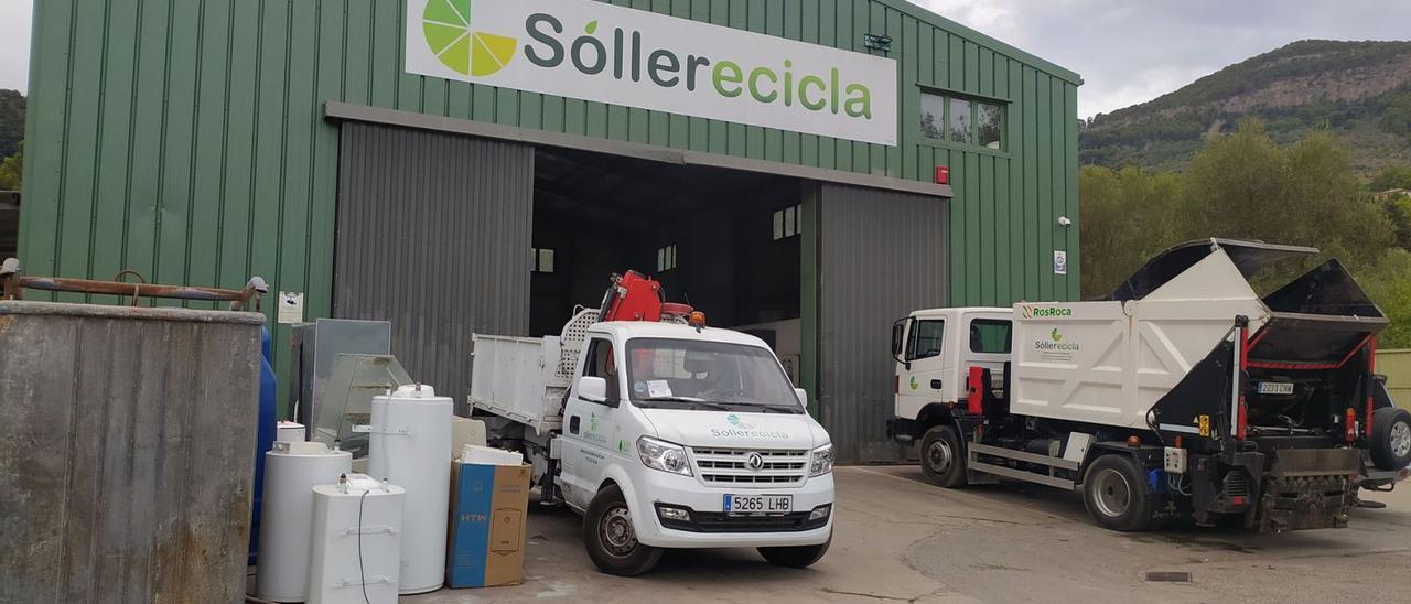 Las instalaciones de Sóller Recicla están ubicadas en el polígono de serveios de Son Angelats.