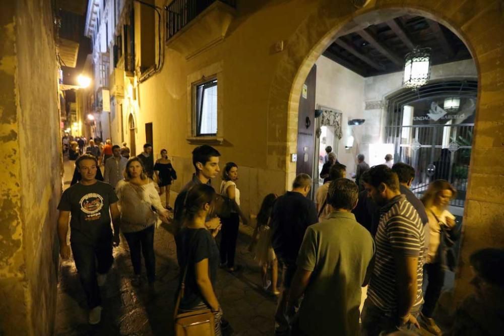 Palma brinda  y se rinde al arte, Nit de l'art