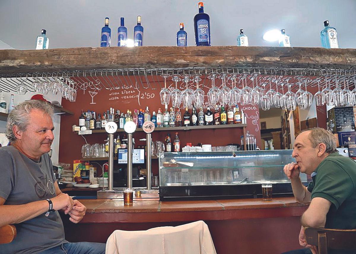 Imagen de la histórica Taberna Santa Marina.