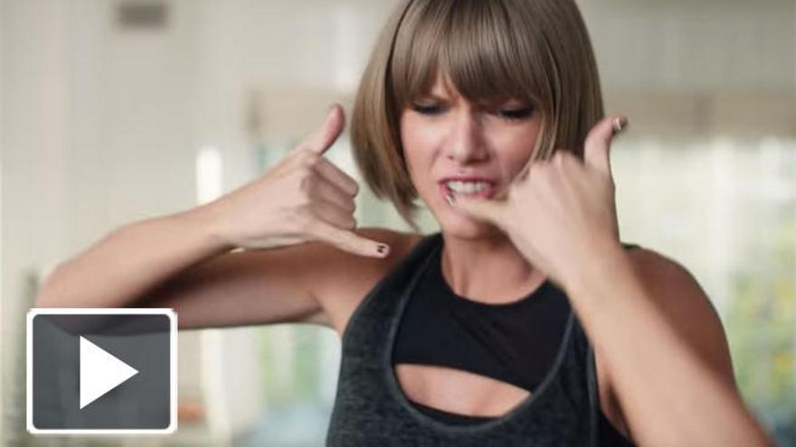 Taylor Swift, en el vídeo de Apple.