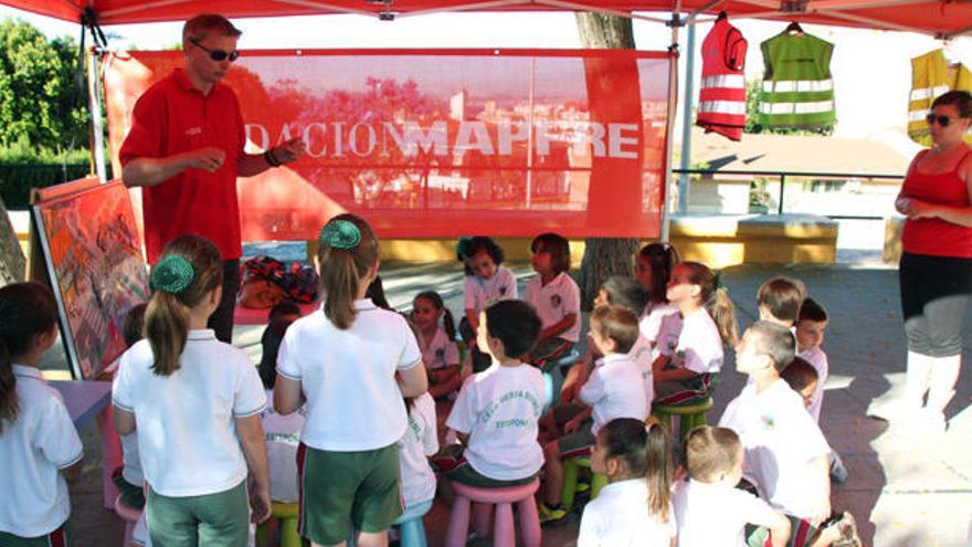 Imagen del taller de educación vial &#039;Pequeciclista&#039;.