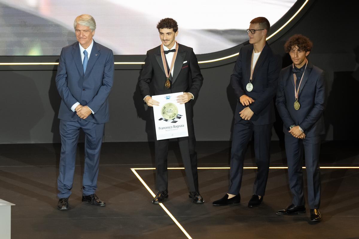 Gala de los campeones de MotoGP 2022 en València