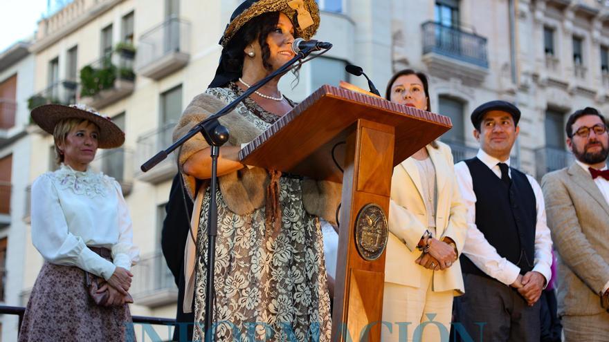 La periodista Amàlia Garrigós recuerda a la médico Virginia Soler en el pregón de la Semana Modernista de Alcoy