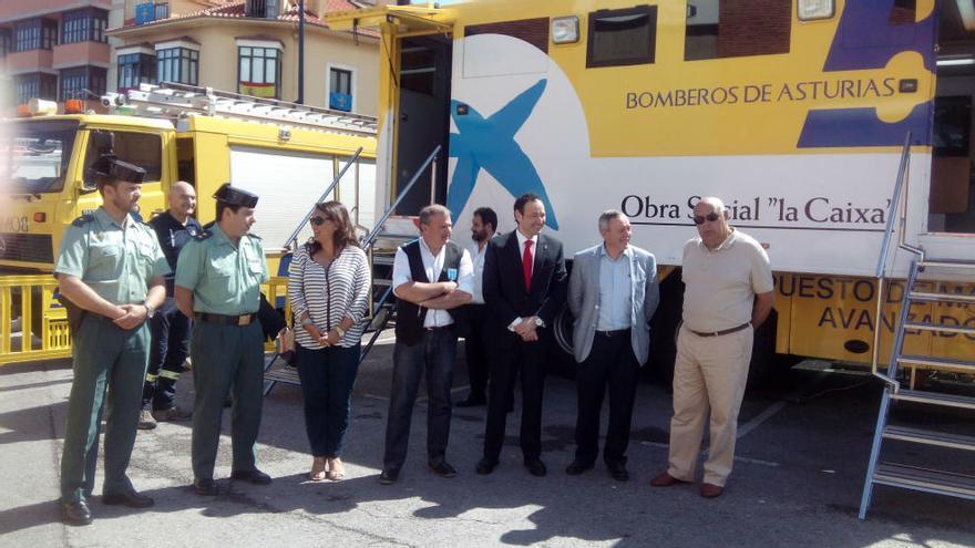 El consejero de Presidencia y Participación Ciudadana, Guillermo Martínez, durante la presentación del plan de seguridad de la 80ª edición del Descenso Internacional del Sella.