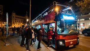 Bus turístico nocturno de Barcelona