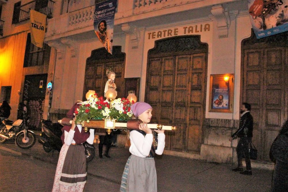 Procesion vicentina del Altar del Carmen