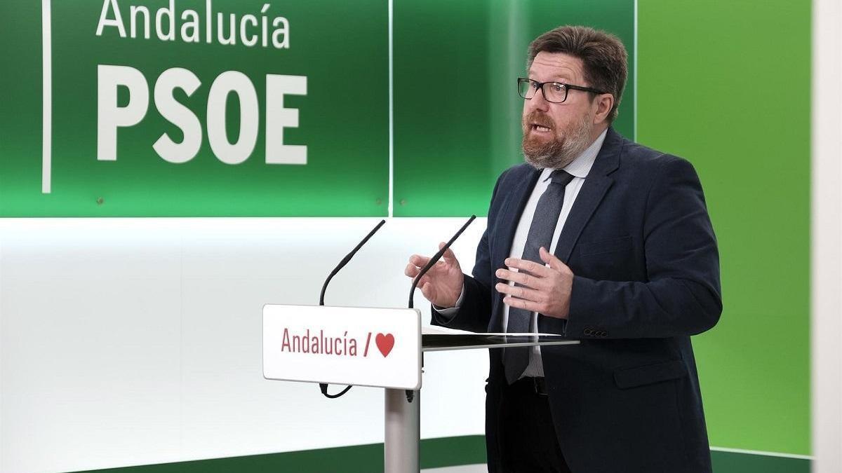 El PSOE-A ve &quot;indecente&quot; comparar la protesta de la investidura de Moreno con la &quot;insurrección&quot; de EEUU