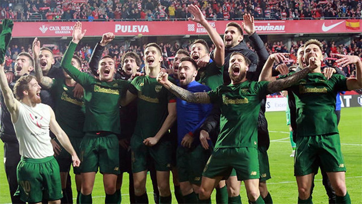 El Athletic pierde en Granada pero alcanza la final de la Copa del Rey