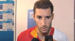Declaracions del seleccionador nacional de bàsquet, Juan Antonio Ortega, i del jugador Rudy Fernández, després del partit disputat contra Polònia.