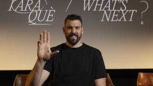 El jugador de baloncesto Marc Gasol en el evento de despedida a su carrera profesional