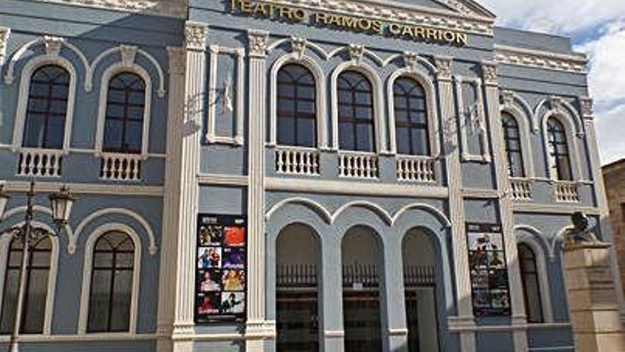 Fachada del Teatro Ramos Carrión de Zamora.