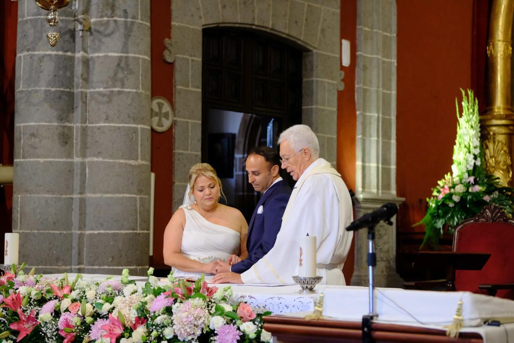 07-07-18. TEROR. Boda de Davinia Domínguez, ...