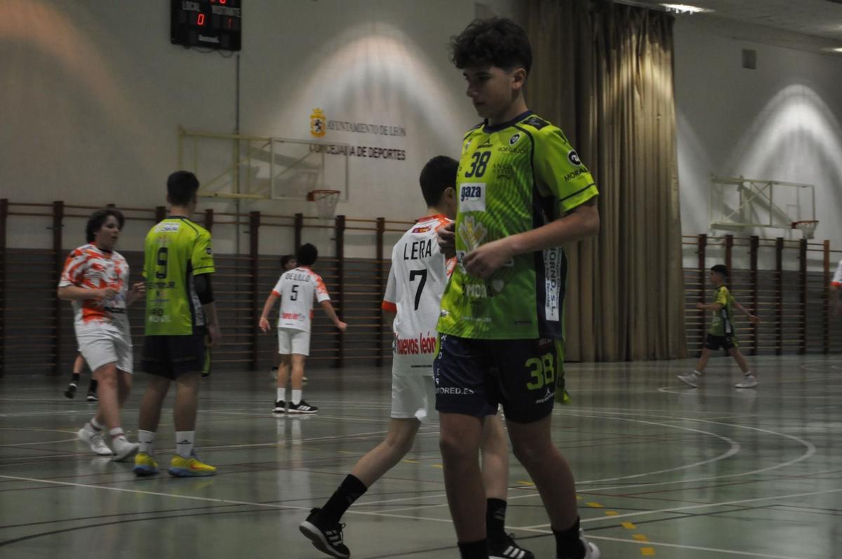 Martín Montes, del BM Zamora cadete masculino.