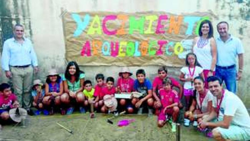 El taller de arqueología es el más demandado