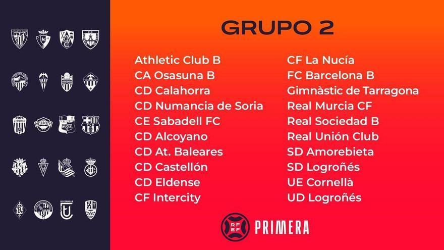 El Atlético Baleares ya conoce a sus rivales en el grupo II de Primera RFEF