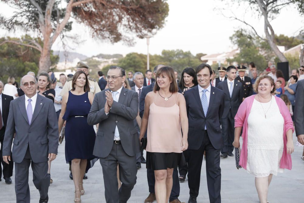 Acto institucional del Rei En Jaume, en la cruz de Santa Ponça