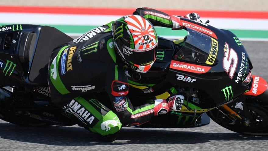 Zarco sorprende a Márquez y firma la pole en MotoGP