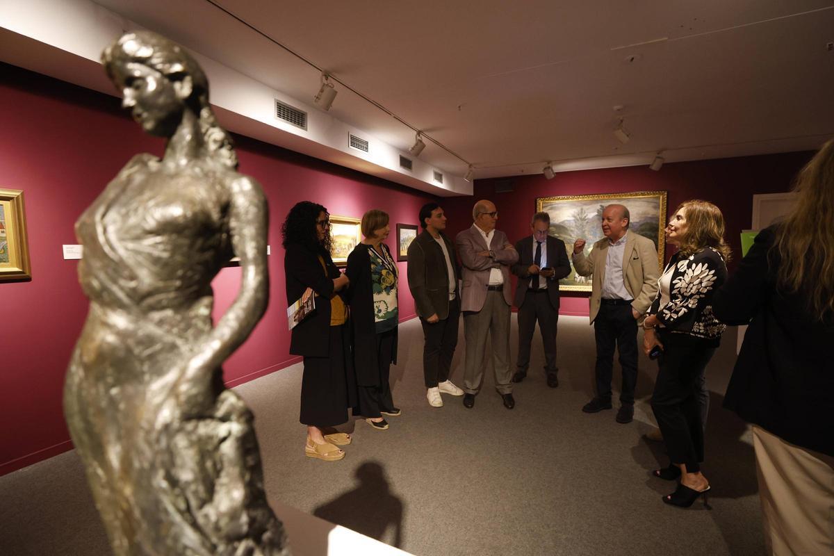 Pérez Simón durante su última visita a Avilés el pasado 21 de agosto.