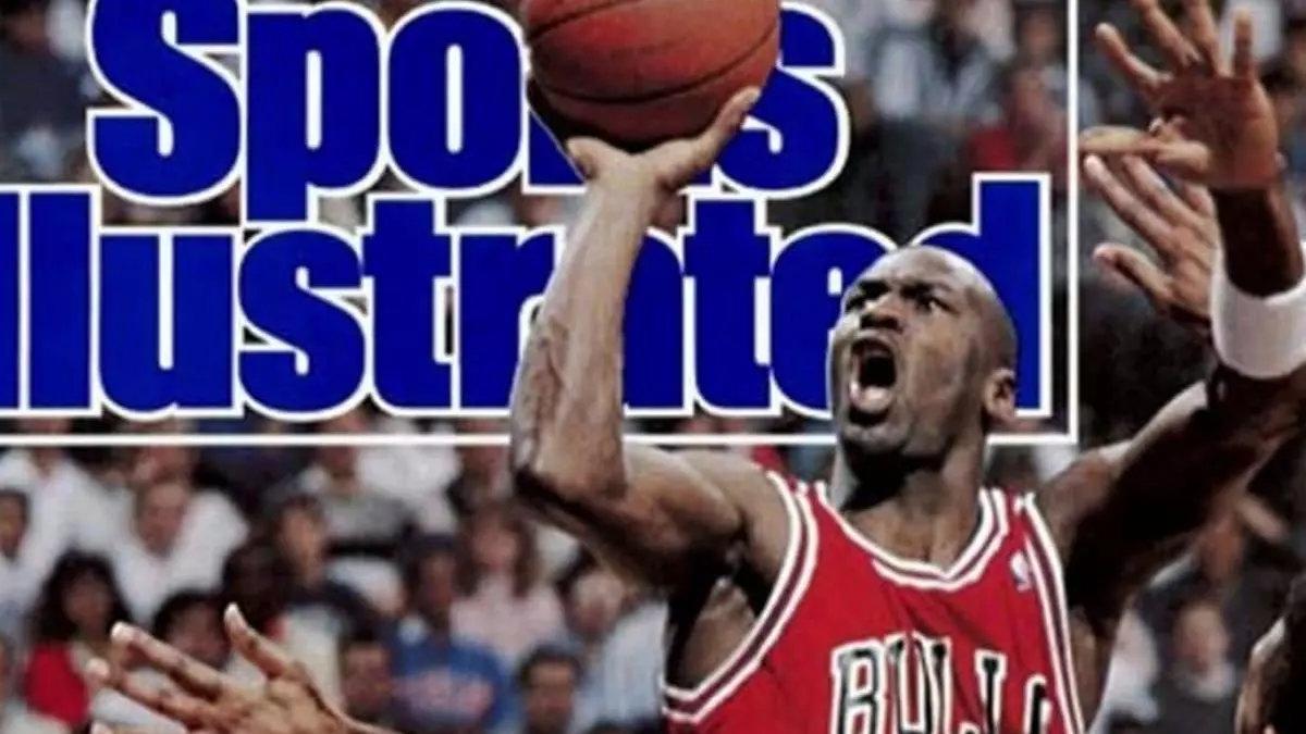 Michael Jordan, en una de sus múltiples apariciones en la portada del 'Sports Illustrated'.