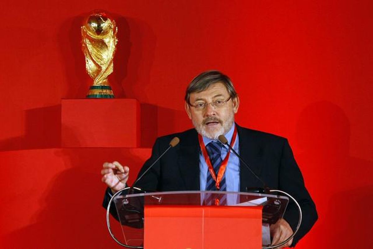 Jaime Lissavetzky, a l’assemblea general de la Federació Espanyola de Futbol celebrada a finals de juliol. Jaime Lissavetzky, a l’assemblea general de la Federació Espanyola de Futbol celebrada a finals de juliol.