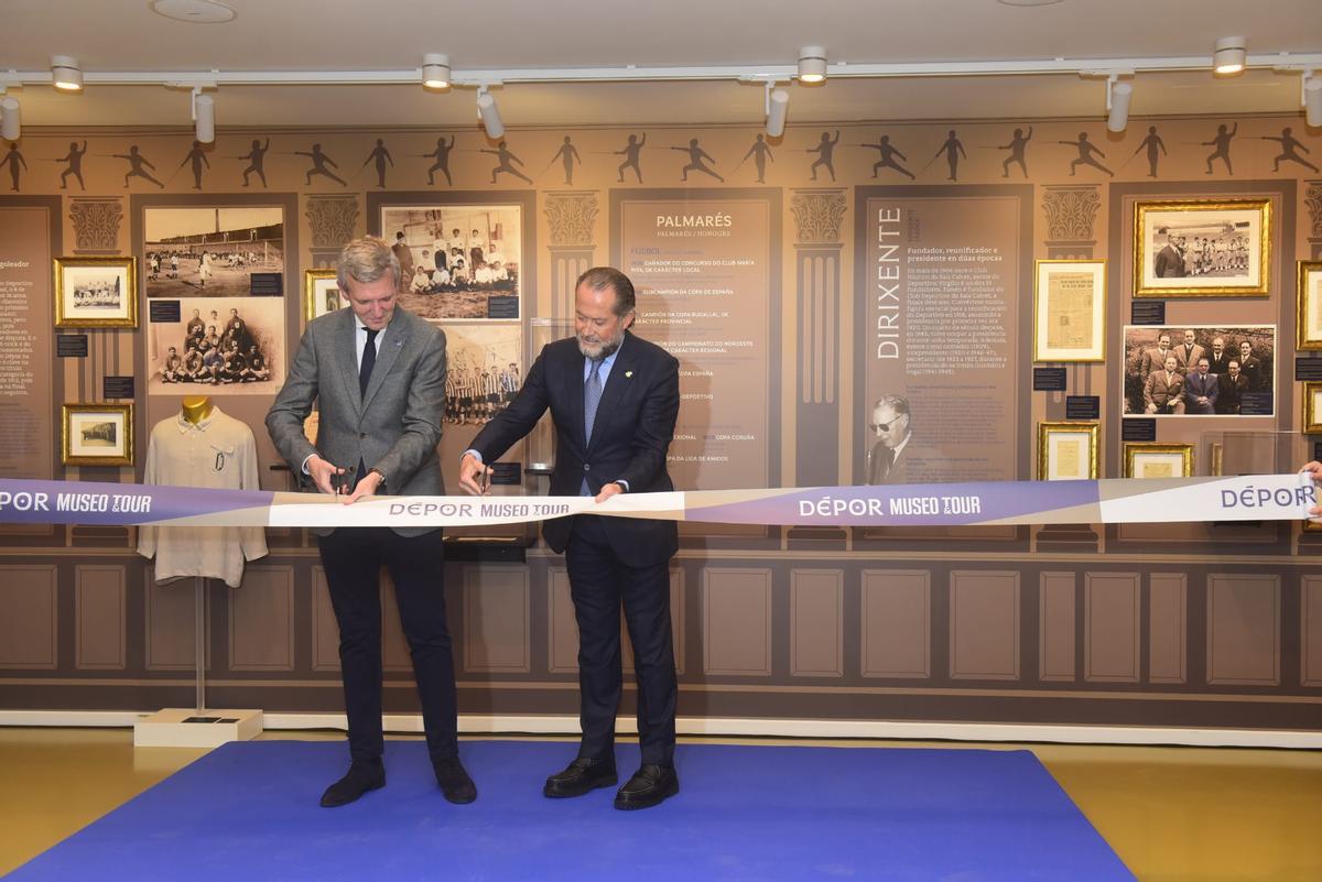 Inauguración del Dépor Museo&Tour, el nuevo museo que inicia las celebraciones del 120 aniversario del club