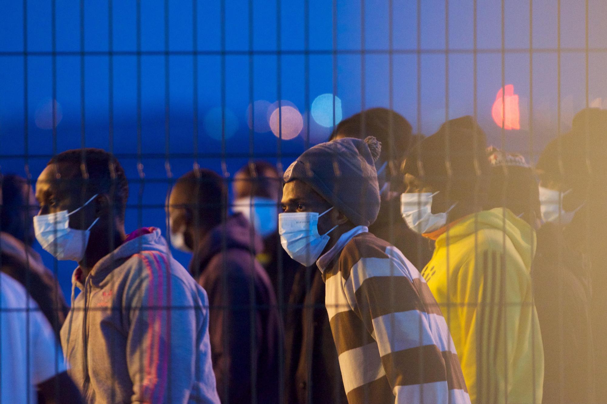 Llegada de migrantes a Fuerteventura (07/04/21)