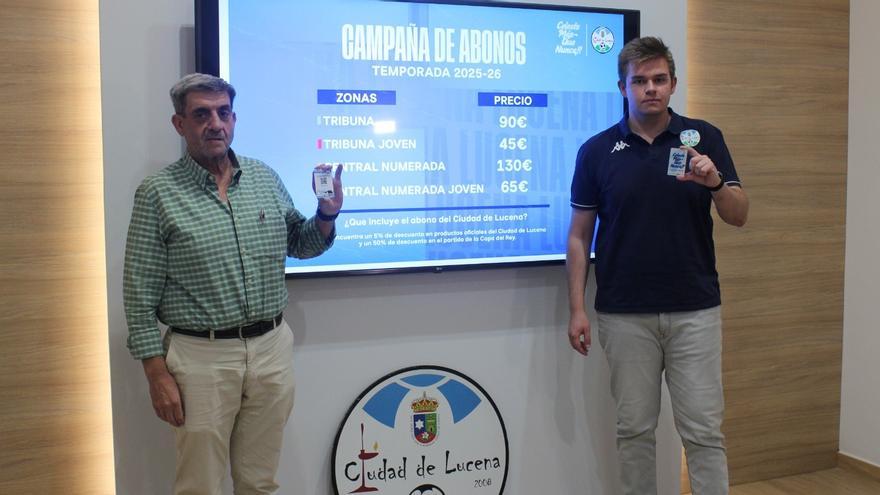 El Ciudad de Lucena inicia su campaña de abonados con el lema &#039;Celeste Más que Nunca&#039;