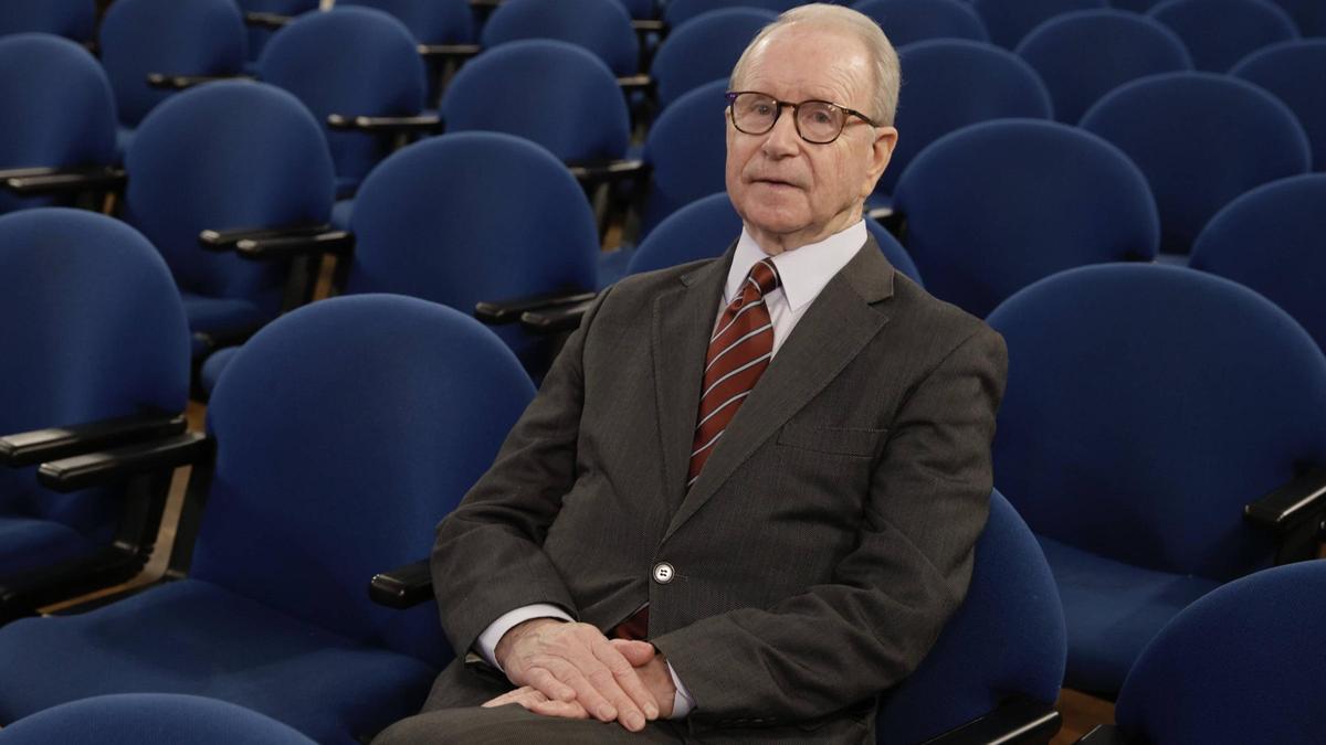 Armando Coelho Ferreira da Silva, ayer, en el Antiguo Instituto.