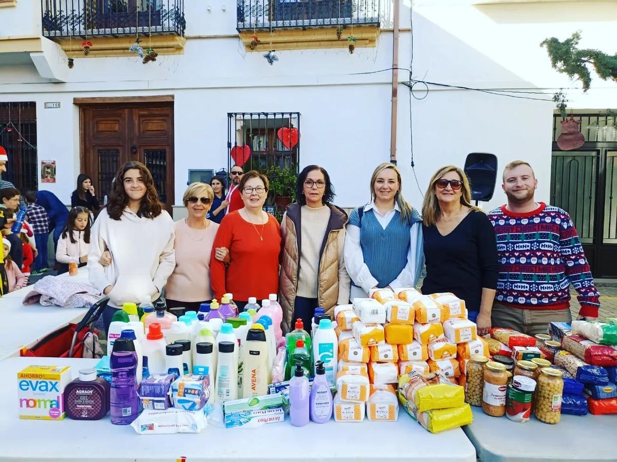 La carrera más especial del año sirvió para recoger alimentos para Cáritas.