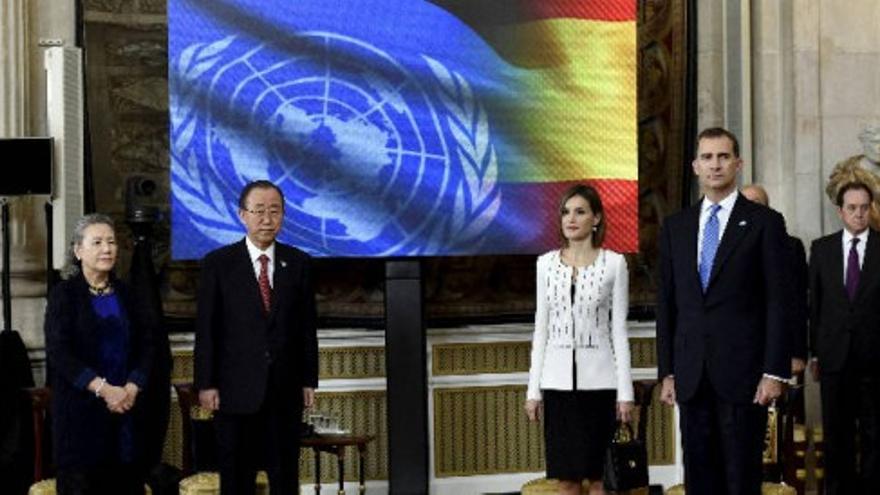 Ban Ki-moon defiende una "España unida" frente al independentismo