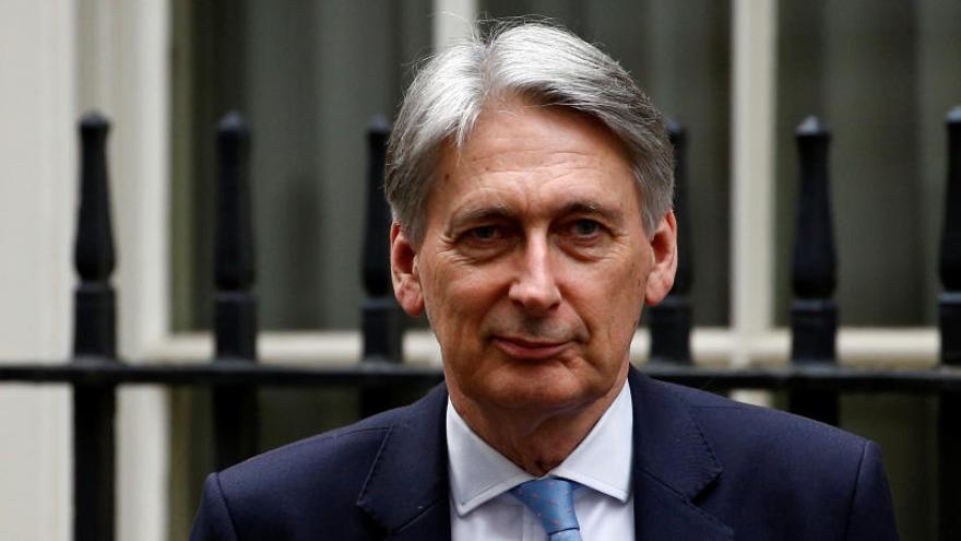 El ministro británico de Finanzas, Philip Hammond.