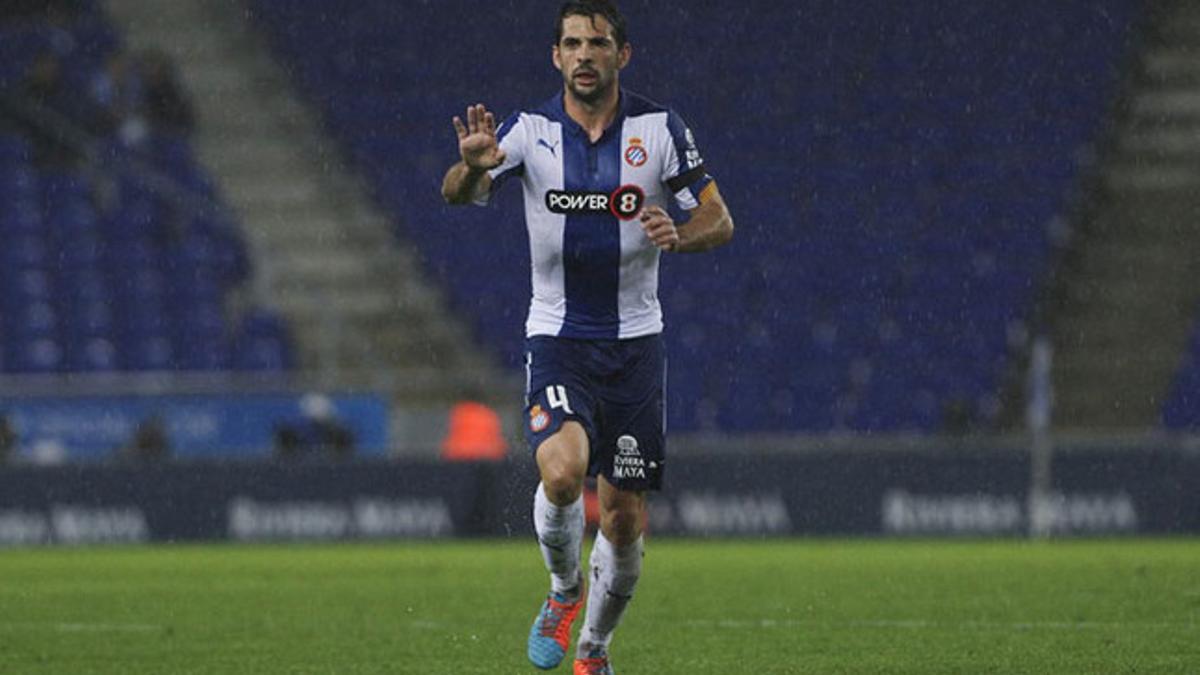 Víctor Sánchez, centrocampista del RCD Espanyol