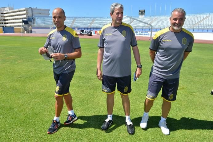 Primer entrenamiento de la UD Las Palmas