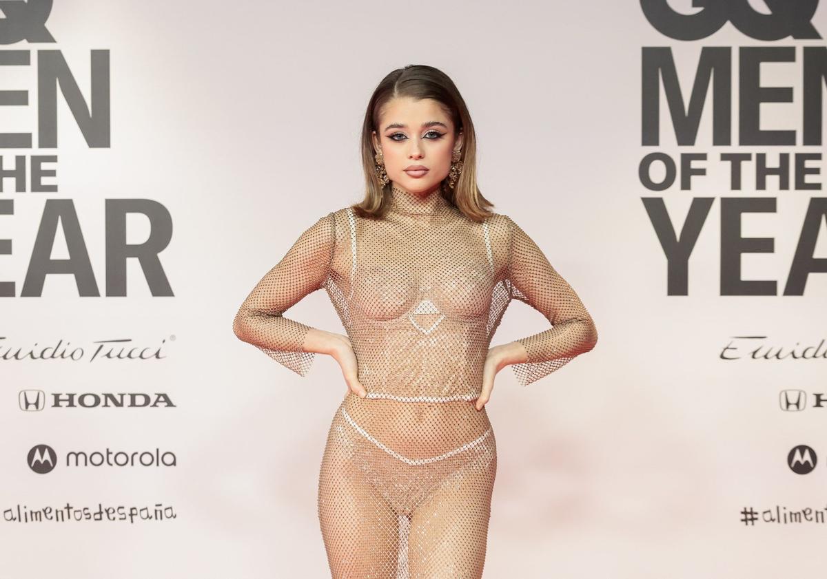 Berta Castañe en los Premios GQ