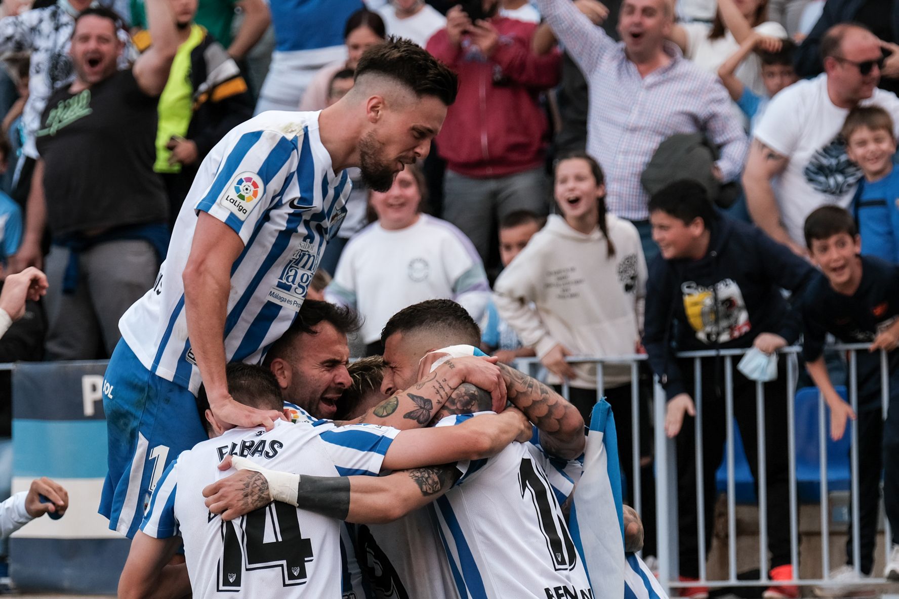 Las imágenes del Málaga CF - Real Valladolid