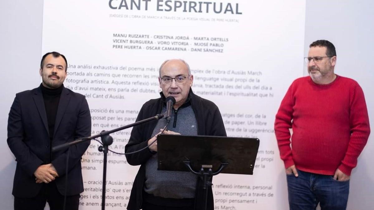 Inauguración de la exposición «Cant Espiritual» .