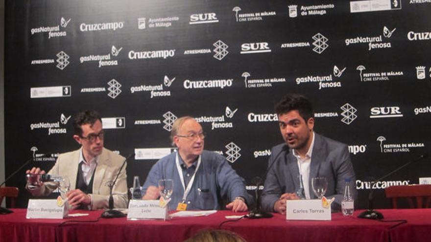 Martín Bacigalupo y Carles Torras, en rueda de prensa tras conocerse el palmarés.