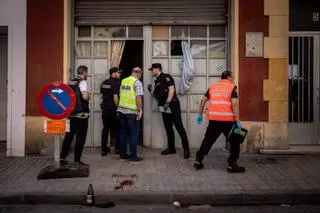 En imágenes | Un okupa acaba en el hospital tras una pelea en la calle Obispo Tajón de Zaragoza