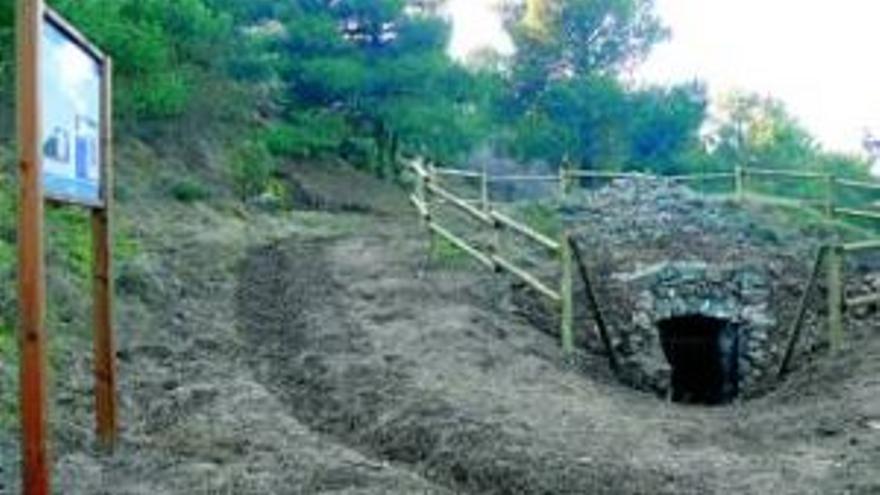 Recuperan la antigua nevera de la Sierra Vicor