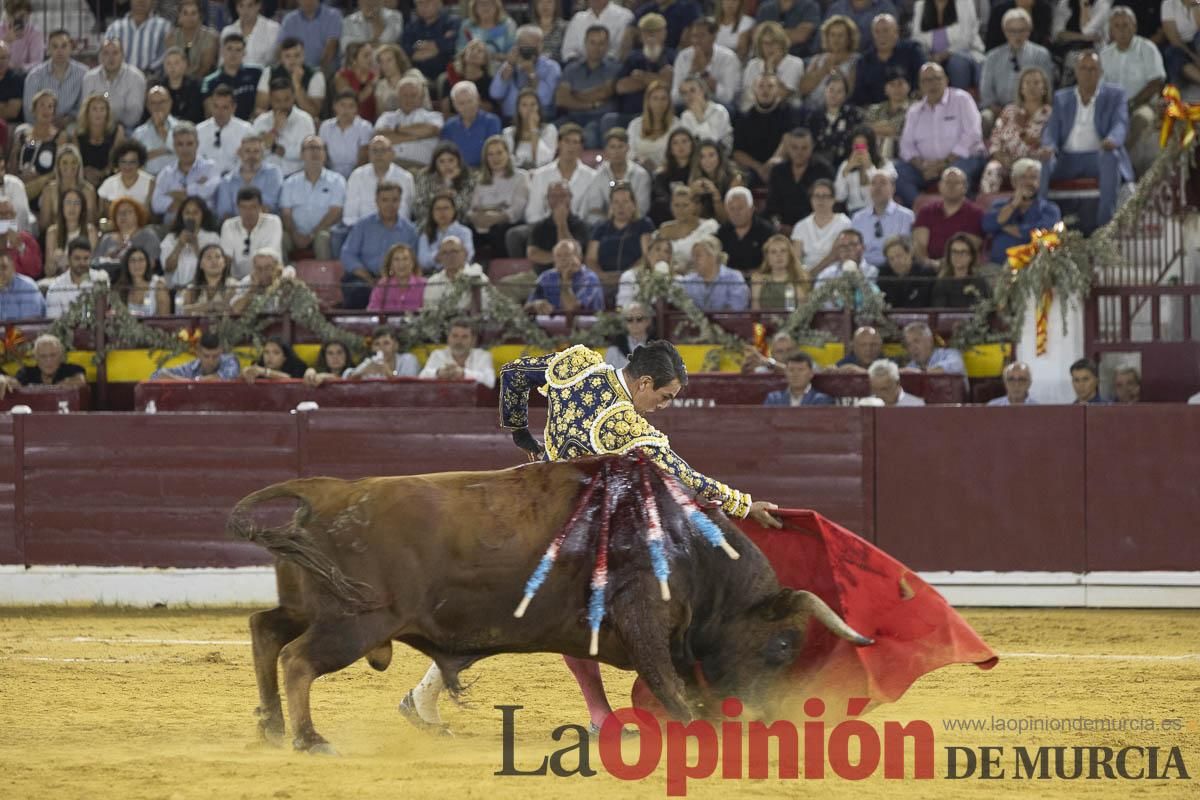 Cuarta corrida en la Feria Taurina de Murcia (Castella, Manzanares y Ureña)