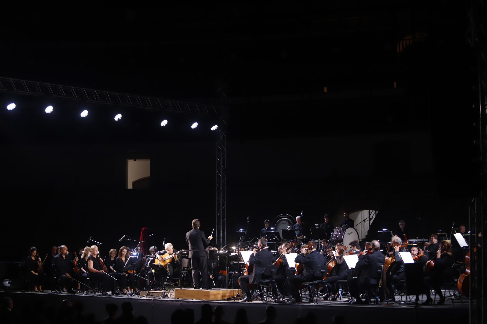 El concierto de Pepe Romero en La Malagueta, en imágenes