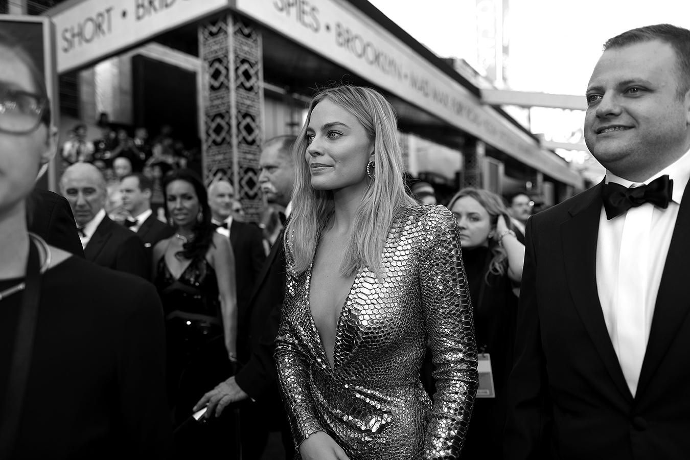 La versión clásica de Margot Robbie en los Oscar 2016