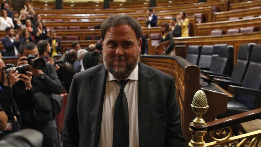 El líder de Esquerra Republicana, Oriol Junqueras.