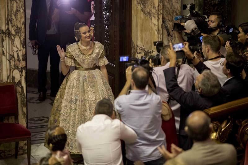 Proclamación de las falleras mayores de València 2020