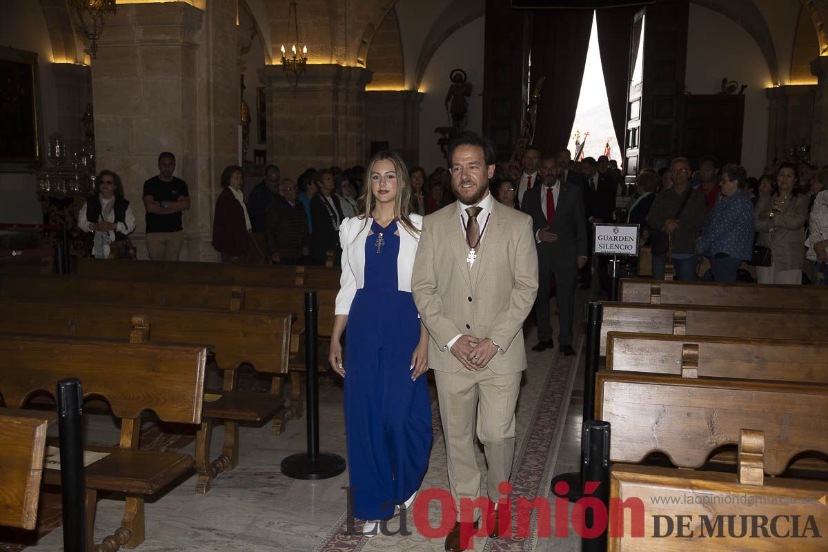 Coronación de los Reyes Cristianos y bendición de banderas del Bando Cristiano en Caravaca