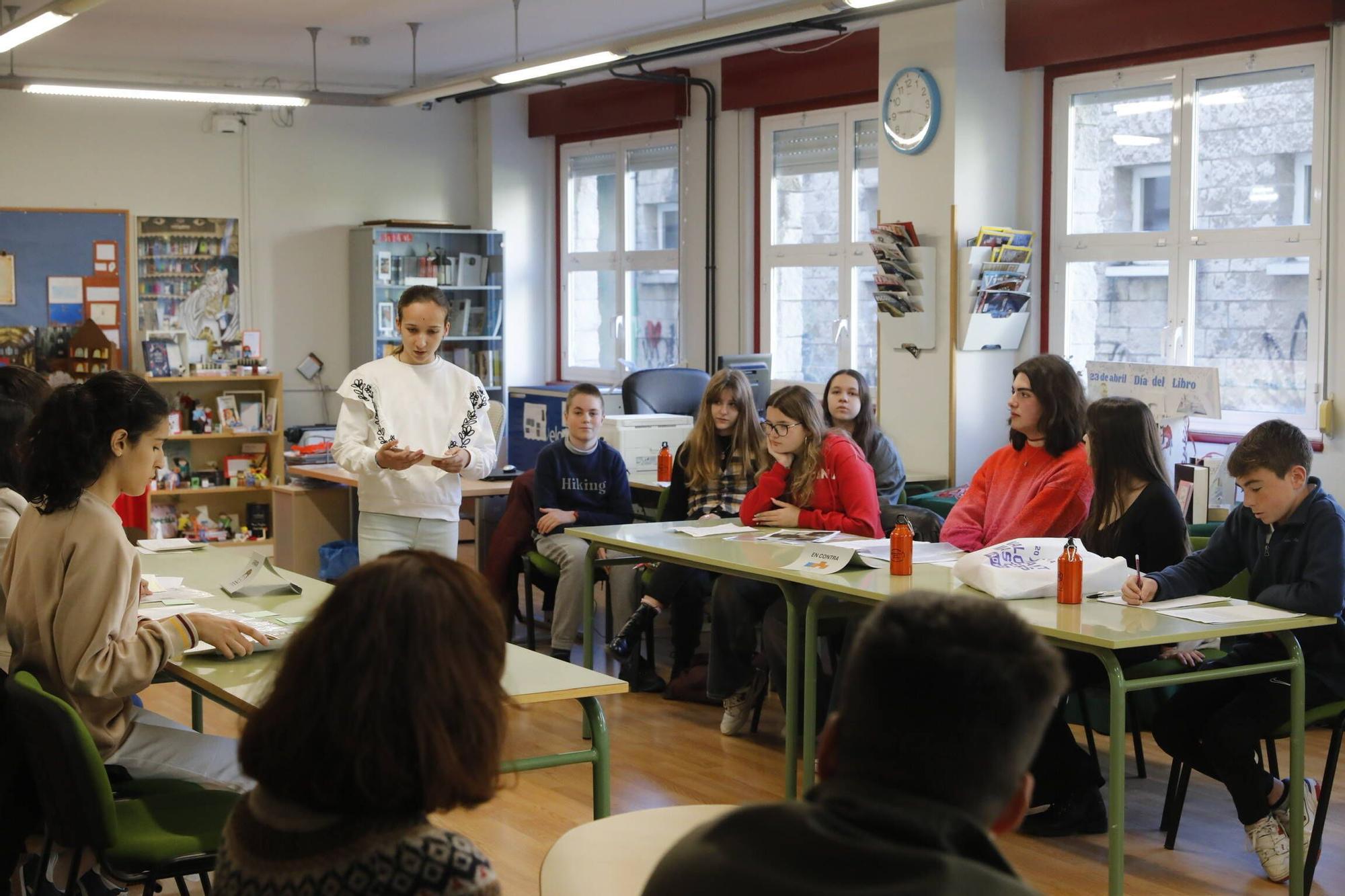 Las aulas asturianas se conjuran contra la era de la crispación (en imágenes)