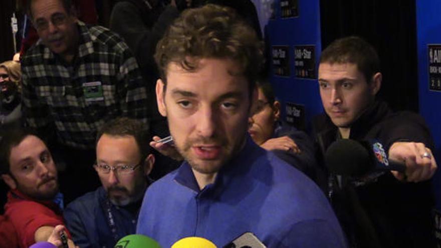 Los Gasol, ansiosos por medirse en el All Star de la NBA